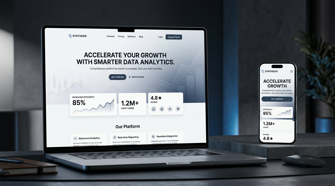 The A&H Devs - Modern Responsive Client Website & Mobile Experience Showcase