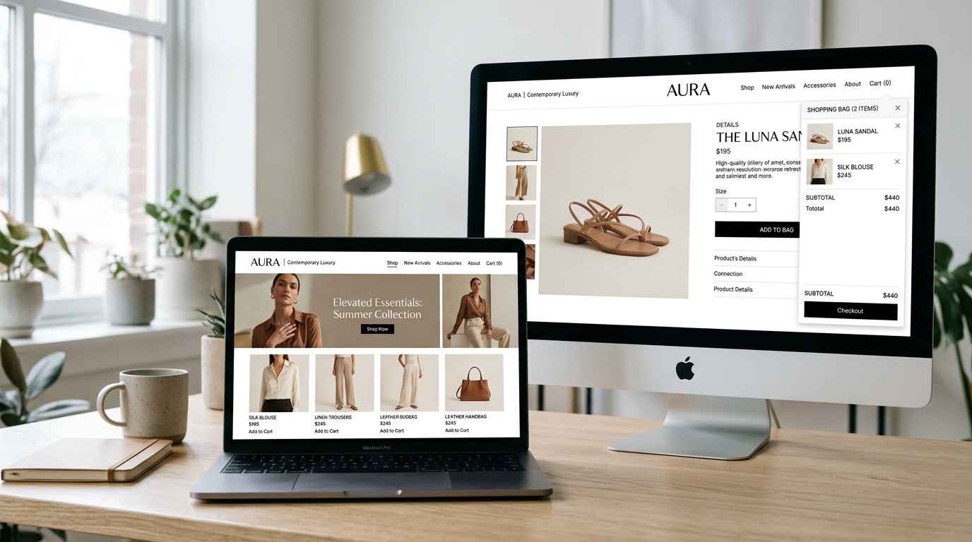 LuxeLiving Headless E-Commerce Platform